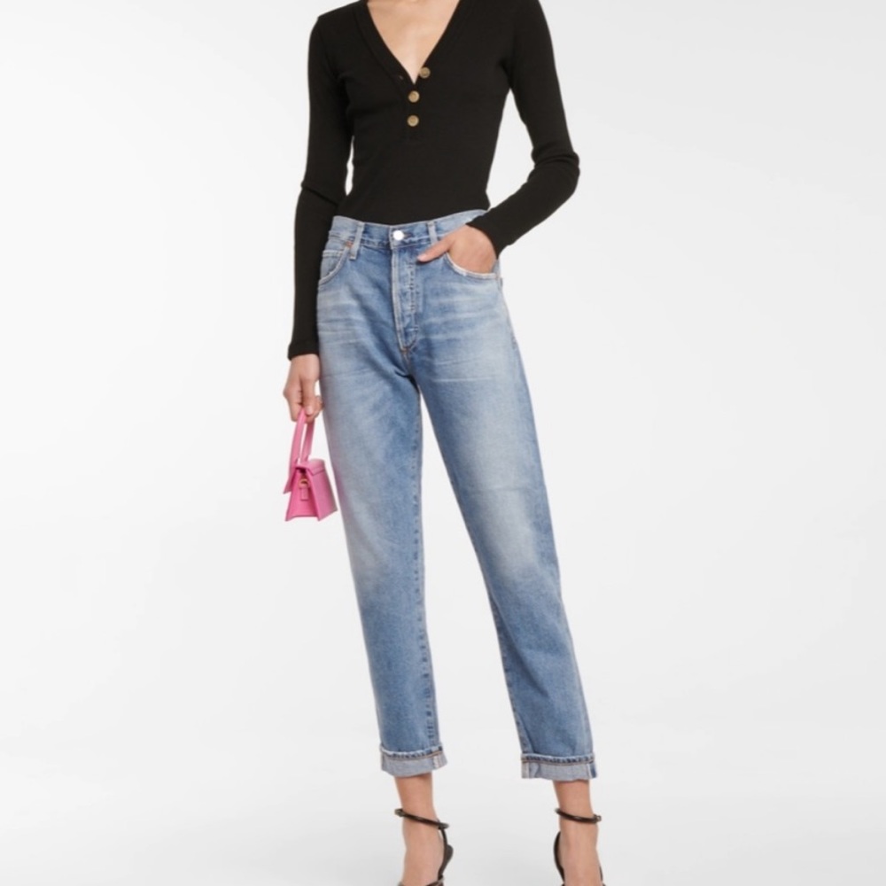Citizens of Humanity Liya High Rise Classic Fit Crop Jean